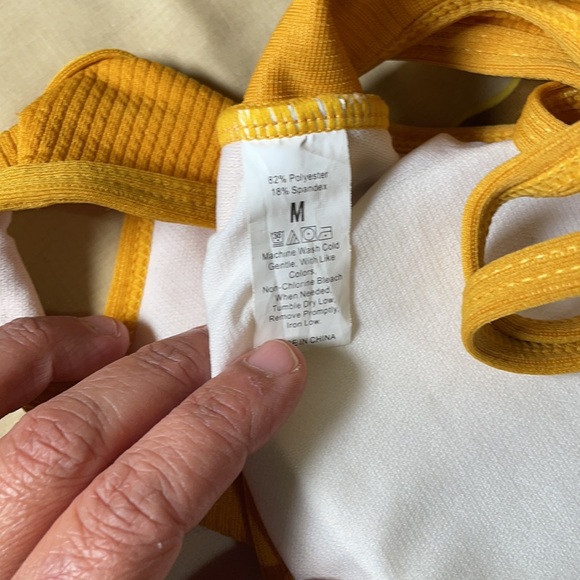 Women’s 2 piece Mustard yellow bikini - Picture 4 of 4